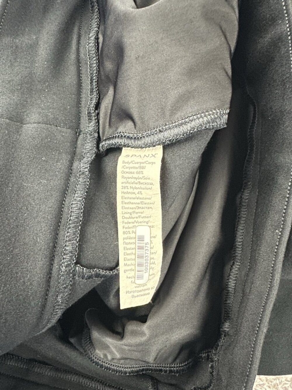 SPANX The Perfect Fit Ponte Kick Flare Pant - 20386R - Black Size XL - Picture 10 of 14